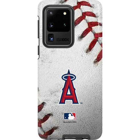 MLB Los Angeles Angels Game Ball Galaxy S20 Ultra 5G Pro Case