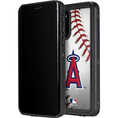MLB Los Angeles Angels Game Ball Galaxy S20 Waterproof Case