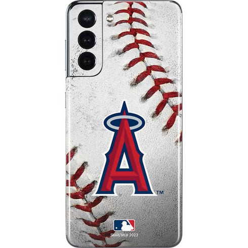 MLB Los Angeles Angels Game Ball Galaxy S21 5G Skin