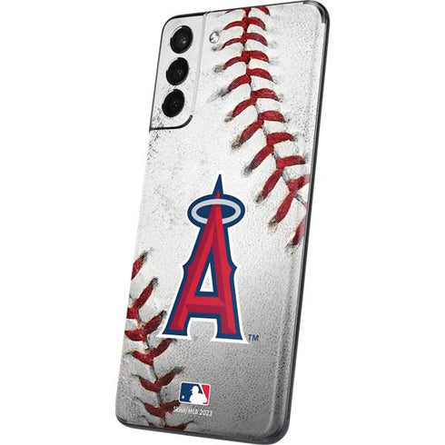 MLB Los Angeles Angels Game Ball Galaxy S21 5G Skin
