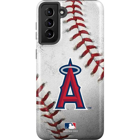 MLB Los Angeles Angels Game Ball Galaxy S21 Plus 5G Pro Case