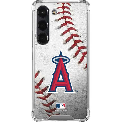 MLB Los Angeles Angels Game Ball Galaxy S23 Clear Case
