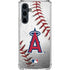 MLB Los Angeles Angels Game Ball Galaxy S23 FE Clear Case