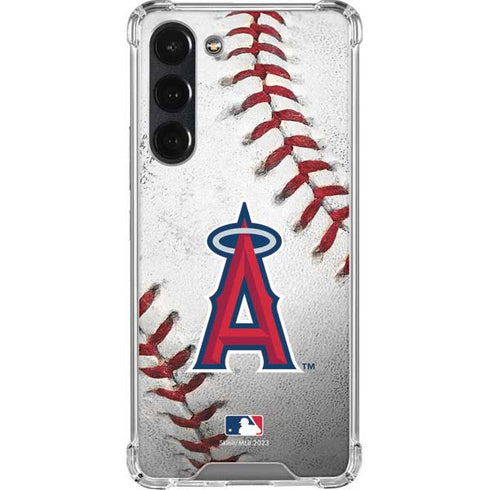 MLB Los Angeles Angels Game Ball Galaxy S23 Plus Clear Case