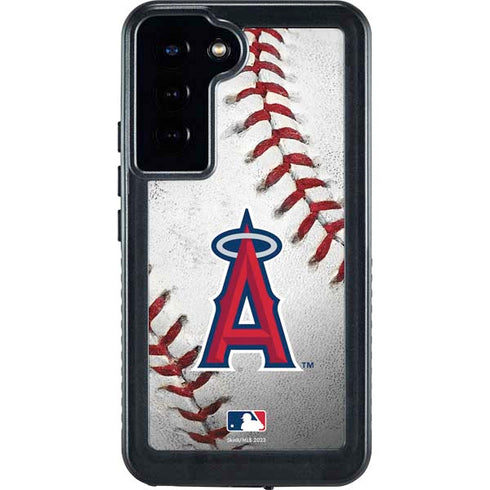 MLB Los Angeles Angels Game Ball Galaxy S23 Plus Waterproof Case