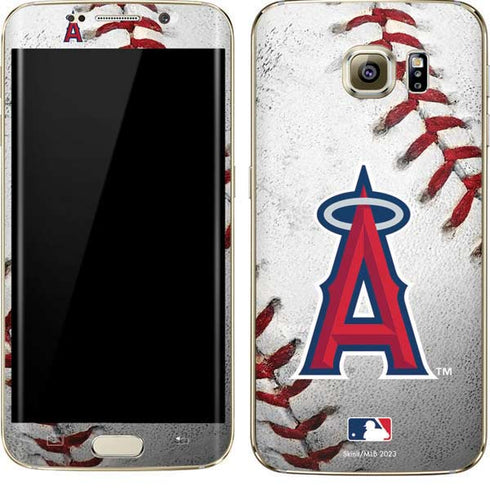 MLB Los Angeles Angels Game Ball Galaxy S7 Edge Skin