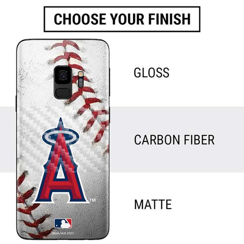 MLB Los Angeles Angels Game Ball Galaxy S9 Skin