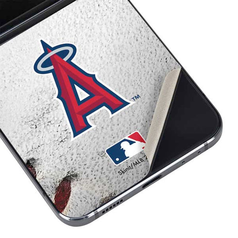 MLB Los Angeles Angels Game Ball Galaxy Z Flip5 5G Skin