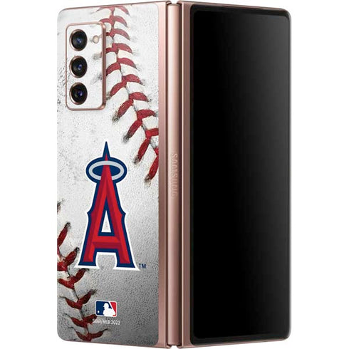 MLB Los Angeles Angels Game Ball Galaxy Z Fold2 5G Skin