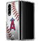 MLB Los Angeles Angels Game Ball Galaxy Z Fold4 5G Clear Case