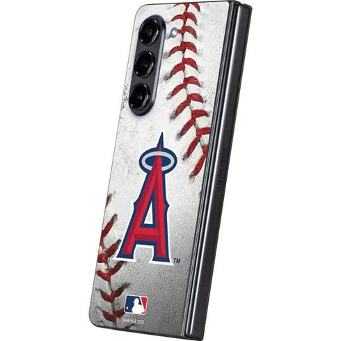 MLB Los Angeles Angels Game Ball Galaxy Z Fold5 5G Skin