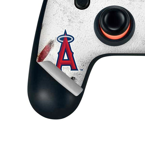 MLB Los Angeles Angels Game Ball Google Stadia Controller Skin