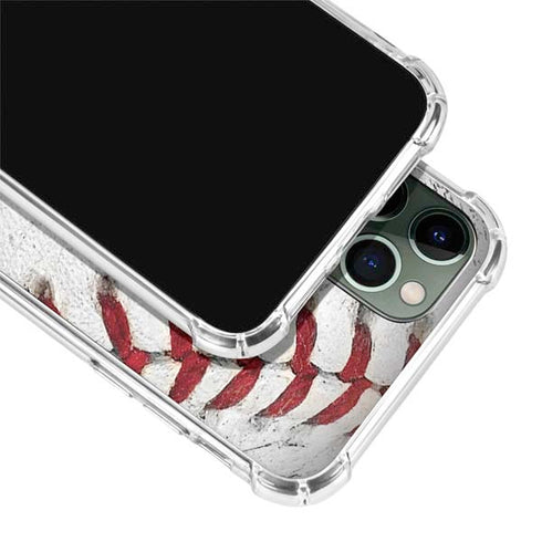 MLB Los Angeles Angels Game Ball iPhone 11 Pro Max Clear Case