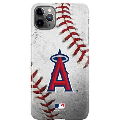 MLB Los Angeles Angels Game Ball iPhone 11 Pro Max Lite Case