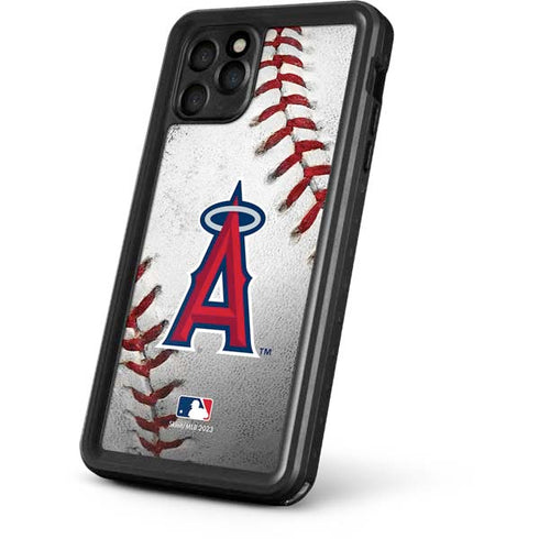 MLB Los Angeles Angels Game Ball iPhone 11 Pro Max Waterproof Case