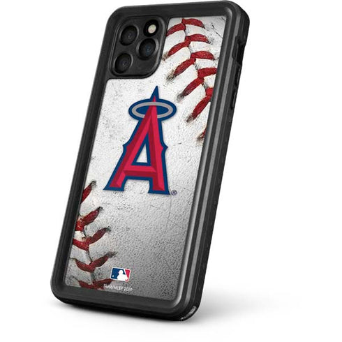 MLB Los Angeles Angels Game Ball iPhone 11 Pro Waterproof Case