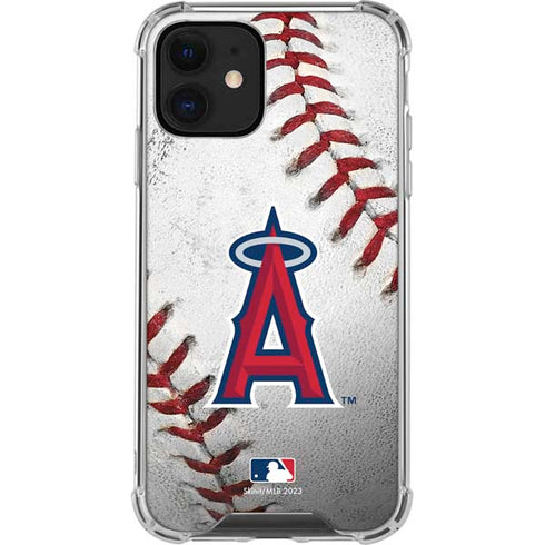 MLB Los Angeles Angels Game Ball iPhone 12 Mini Clear Case