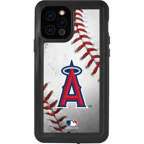 MLB Los Angeles Angels Game Ball iPhone 12 Pro Waterproof Case