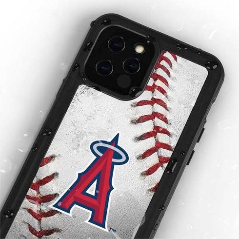 MLB Los Angeles Angels Game Ball iPhone 12 Pro Waterproof Case