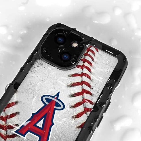 MLB Los Angeles Angels Game Ball iPhone 13 Mini Waterproof Case