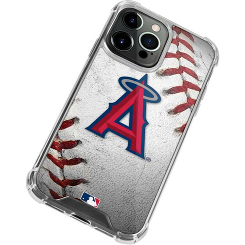 MLB Los Angeles Angels Game Ball iPhone 13 Pro Clear Case