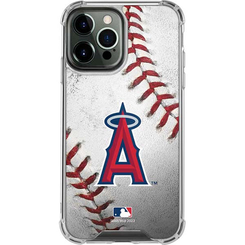 MLB Los Angeles Angels Game Ball iPhone 13 Pro Max Clear Case