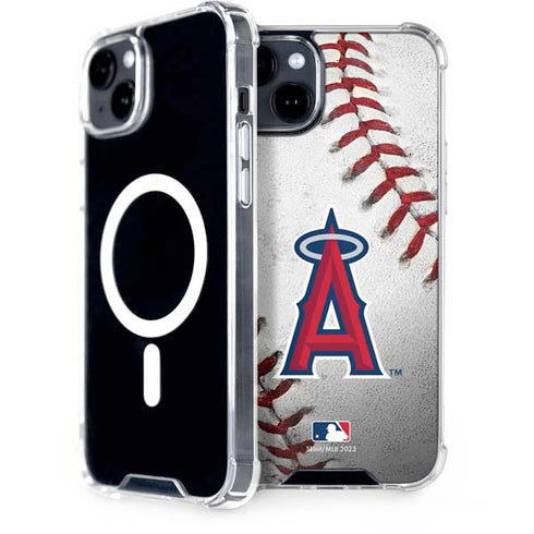 MLB Los Angeles Angels Game Ball iPhone 15 Plus MagSafe Case