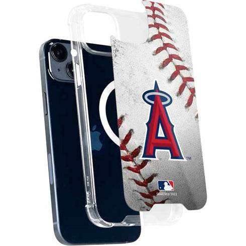 MLB Los Angeles Angels Game Ball iPhone 15 Plus MagSafe Case