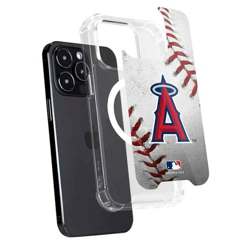 MLB Los Angeles Angels Game Ball iPhone 15 Pro MagSafe Case