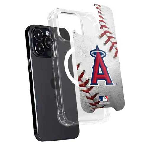 MLB Los Angeles Angels Game Ball iPhone 15 Pro Max MagSafe Case