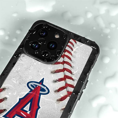 MLB Los Angeles Angels Game Ball iPhone 14 Pro Max Waterproof Case
