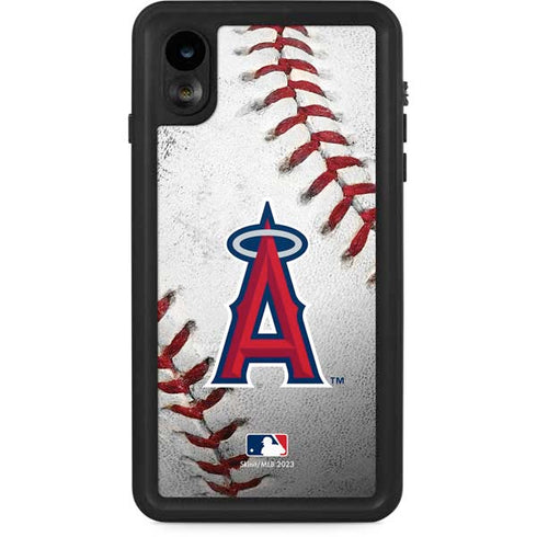 MLB Los Angeles Angels Game Ball iPhone XR Waterproof Case