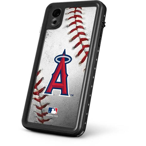 MLB Los Angeles Angels Game Ball iPhone XR Waterproof Case