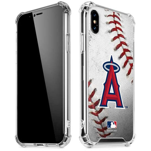 MLB Los Angeles Angels Game Ball iPhone XS Max Clear Case