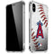 MLB Los Angeles Angels Game Ball iPhone XS Max Clear Case