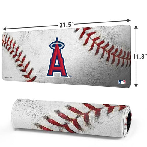 MLB Los Angeles Angels Game Ball Gaming Mouse Pad