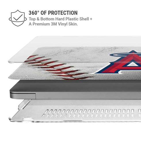 MLB Los Angeles Angels Game Ball MacBook Pro 16in (2021-25) Case plus Skin