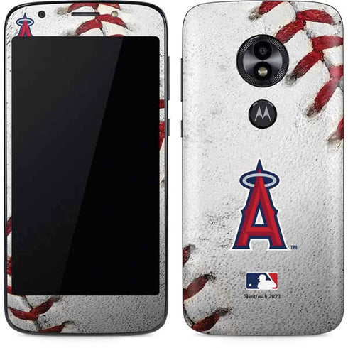 MLB Los Angeles Angels Game Ball Moto E5 Play Skin