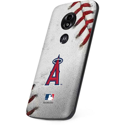 MLB Los Angeles Angels Game Ball Moto E5 Play Skin