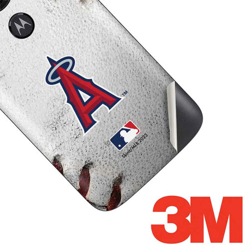 MLB Los Angeles Angels Game Ball Moto E5 Play Skin