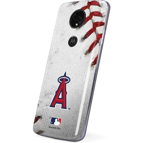 MLB Los Angeles Angels Game Ball Moto E5 Plus Skin