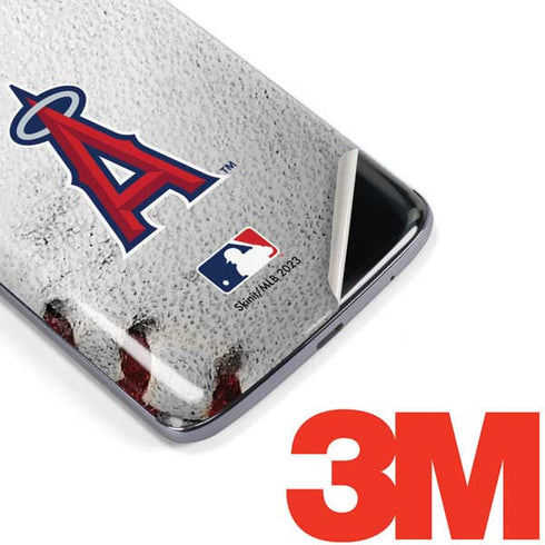 MLB Los Angeles Angels Game Ball Moto E5 Plus Skin