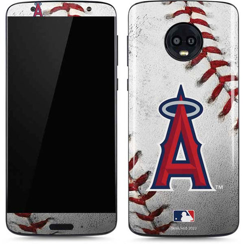 MLB Los Angeles Angels Game Ball Moto G6 Skin