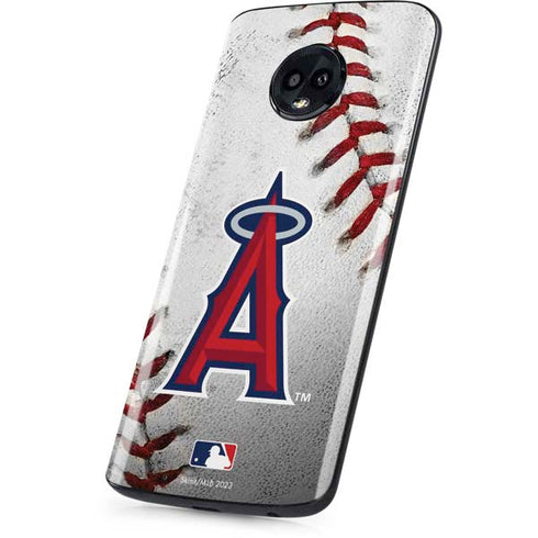 MLB Los Angeles Angels Game Ball Moto G6 Skin