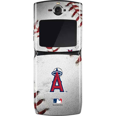 MLB Los Angeles Angels Game Ball Motorola RAZR Skin