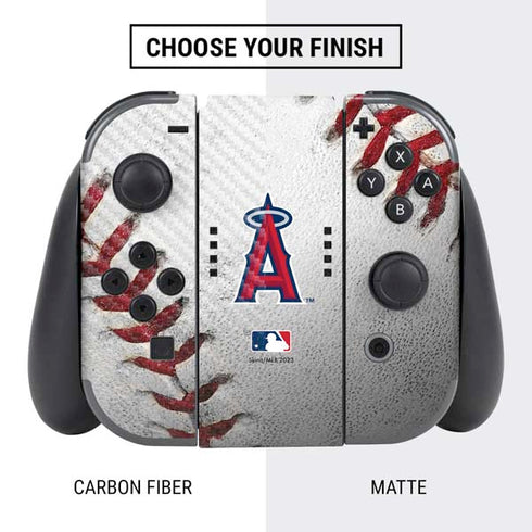 MLB Los Angeles Angels Game Ball Nintendo Switch Bundle Skin