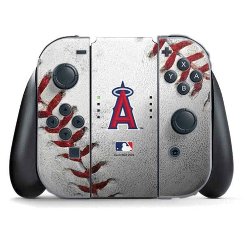 MLB Los Angeles Angels Game Ball Nintendo Switch (2017-2021) Joy-Con Controller Skin