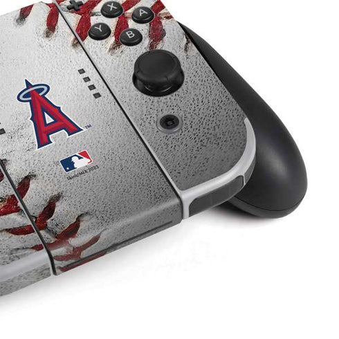 MLB Los Angeles Angels Game Ball Nintendo Switch OLED (2021) Skin