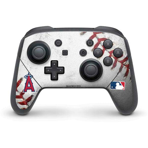 MLB Los Angeles Angels Game Ball Nintendo Switch Pro Controller Skin