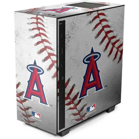 MLB Los Angeles Angels Game Ball NZXT H510 Compact ATX Mid-Tower Case Skin